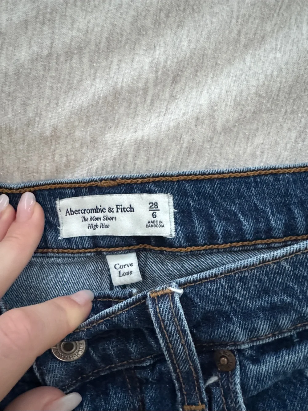 Abercrombie & Fitch large because